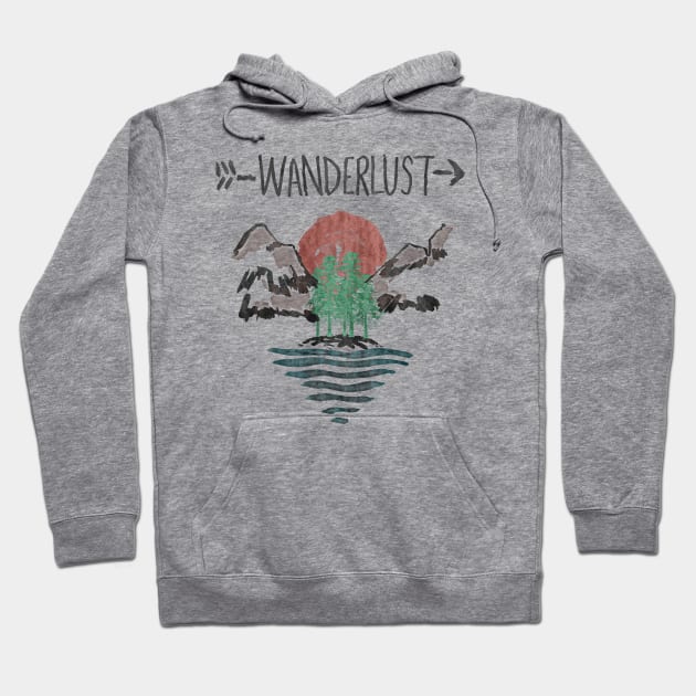 Wanderlust Hoodie by Samcole18